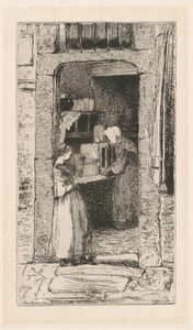 Prodejce hořčice od James Abbott McNeill Whistler