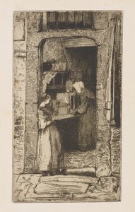 Prodejce hořčice od James Abbott McNeill Whistler