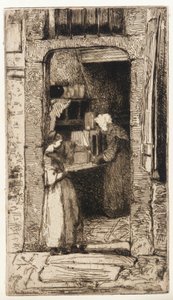 Prodejce hořčice od James Abbott McNeill Whistler