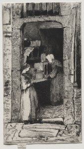 Prodejkyně hořčice od James McNeill Whistler