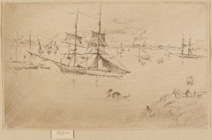 Laguna--poledne od James Abbott McNeill Whistler