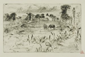 Landscape with Horses   1295956   cs       czech Successfully Translated  Original: ‘After’ Vrouw hangt aan de arm van een man in een slaapkamer After (title on object) Voor en na (series title) Before and after (series title) Translat: ‘After’ Vrouw hangt od James Abbott McNeill Whistler