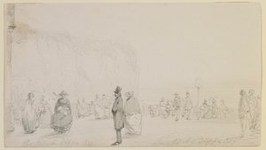 Pobřeží v Dieppe od James Abbott McNeill Whistler