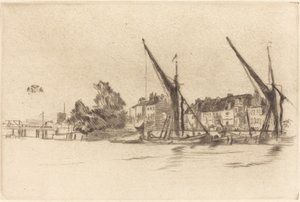 Lindsey Houses od James Abbott McNeill Whistler