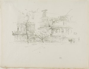 Lindsey Row, Chelsea od James Abbott McNeill Whistler