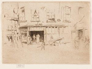 Malý dvůr od James Abbott McNeill Whistler