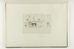 Malý dvůr od James McNeill Whistler
