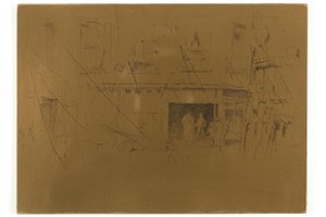 Malý dvůr od James McNeill Whistler