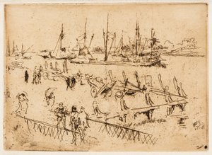 Malý Dordrecht od James Abbott McNeill Whistler