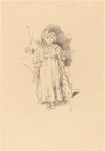 Malá Evelyn od James Abbott McNeill Whistler