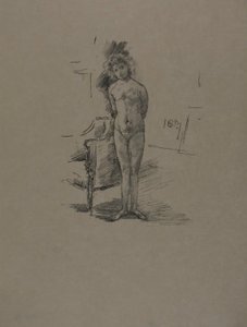 Modelka z malého Londýna od James Abbott McNeill Whistler