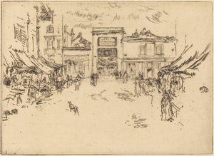 Malé tržiště, Tours od James McNeill Whistler