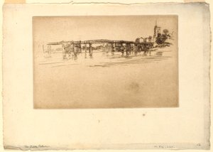 Malý Putney Bridge od James Abbott McNeill Whistler