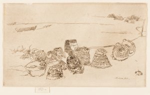 Lobster Pots - Selsea Bill od James Abbott McNeill Whistler