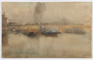 londýnský most od James Abbott McNeill Whistler