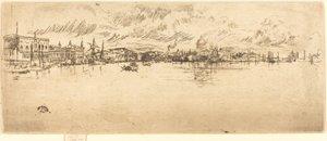 Dlouhé Benátky od James Abbott McNeill Whistler