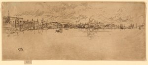 Dlouhé Benátky od James Abbott McNeill Whistler