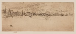 Dlouhé Benátky od James Abbott McNeill Whistler