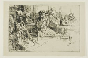 Longshore Men od James Abbott McNeill Whistler