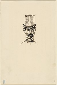 Muž v cylindru od James McNeill Whistler