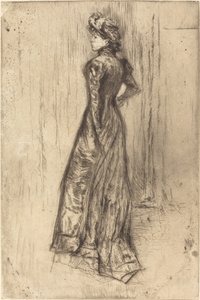 Maud, stojící od James Abbott McNeill Whistler