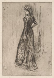 Maud, stojící od James Abbott McNeill Whistler