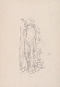 Oblékání modelů od James McNeill Whistler