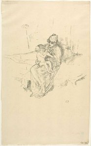 Matka a dítě č. 1 od James McNeill Whistler