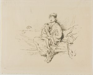 Matka a dítě, č. 2 od James Abbott McNeill Whistler