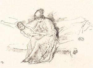 Matka a dítě, č. 4 od James Abbott McNeill Whistler