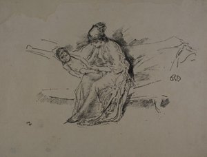 Matka a dítě, č. 4 od James Abbott McNeill Whistler
