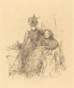 Matka a dcera od James Abbott McNeill Whistler
