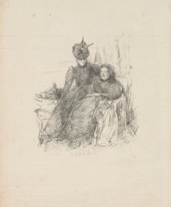 Matka a dcera od James Abbott McNeill Whistler