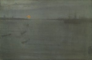 Nokturno: Blue and Gold-Southampton Water od James McNeill Whistler