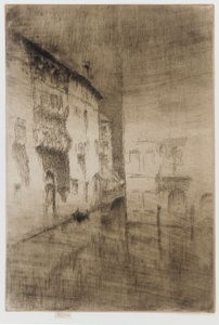 Nokturno: Paláce od James Abbott McNeill Whistler