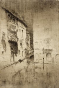 Nokturno: paláce od James McNeill Whistler