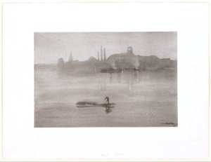 Nokturno: řeka u Battersea od James McNeill Whistler