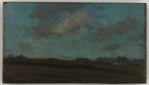 Poznámka v modré a opálové — The Sun Cloud od James Abbott McNeill Whistler