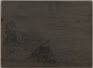 Zdravotní sestra a dítě od James Abbott McNeill Whistler
