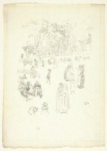 Nursemaids: „Lucemburské služky“ od James Abbott McNeill Whistler