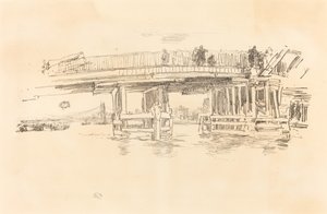 Starý most Battersea od James Abbott McNeill Whistler