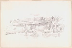Starý most Battersea od James Abbott McNeill Whistler