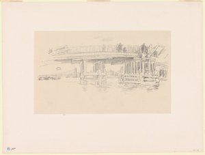 Starý most Battersea od James Abbott McNeill Whistler