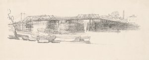 Starý most Battersea, č. 2 od James Abbott McNeill Whistler