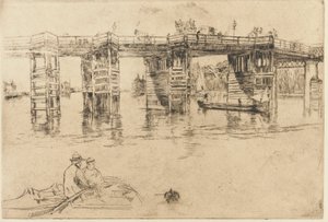 Starý most Putney od James Abbott McNeill Whistler