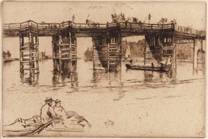 Starý most Putney od James Abbott McNeill Whistler