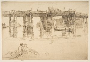 Starý most Putney od James McNeill Whistler