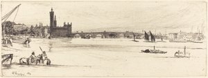 Starý Westminsterský most od James Abbott McNeill Whistler