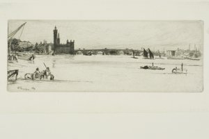 Starý Westminsterský most od James Abbott McNeill Whistler