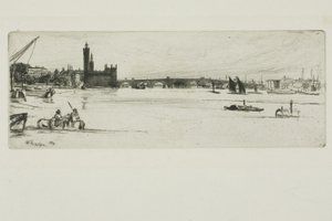Starý Westminsterský most od James Abbott McNeill Whistler